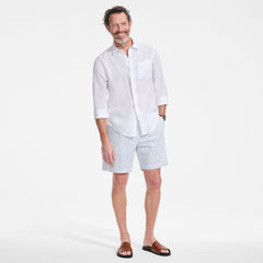 Men's Big 7" Seersucker Pull On Deck Short
