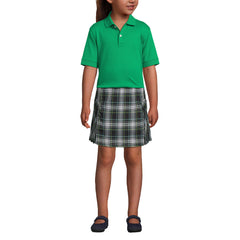 School Uniform Kids Short Sleeve Interlock Polo Shirt