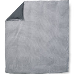 Cotton Matelasse Textured Stripe Duvet Bed Cover