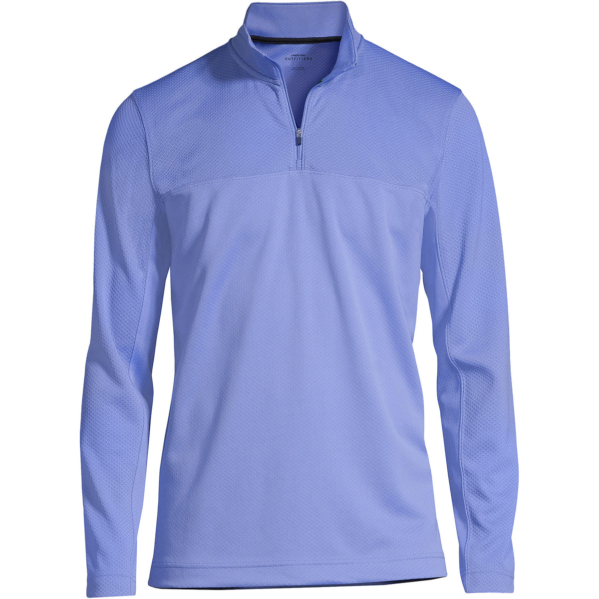 Men's Textured Quarter Zip Pullover