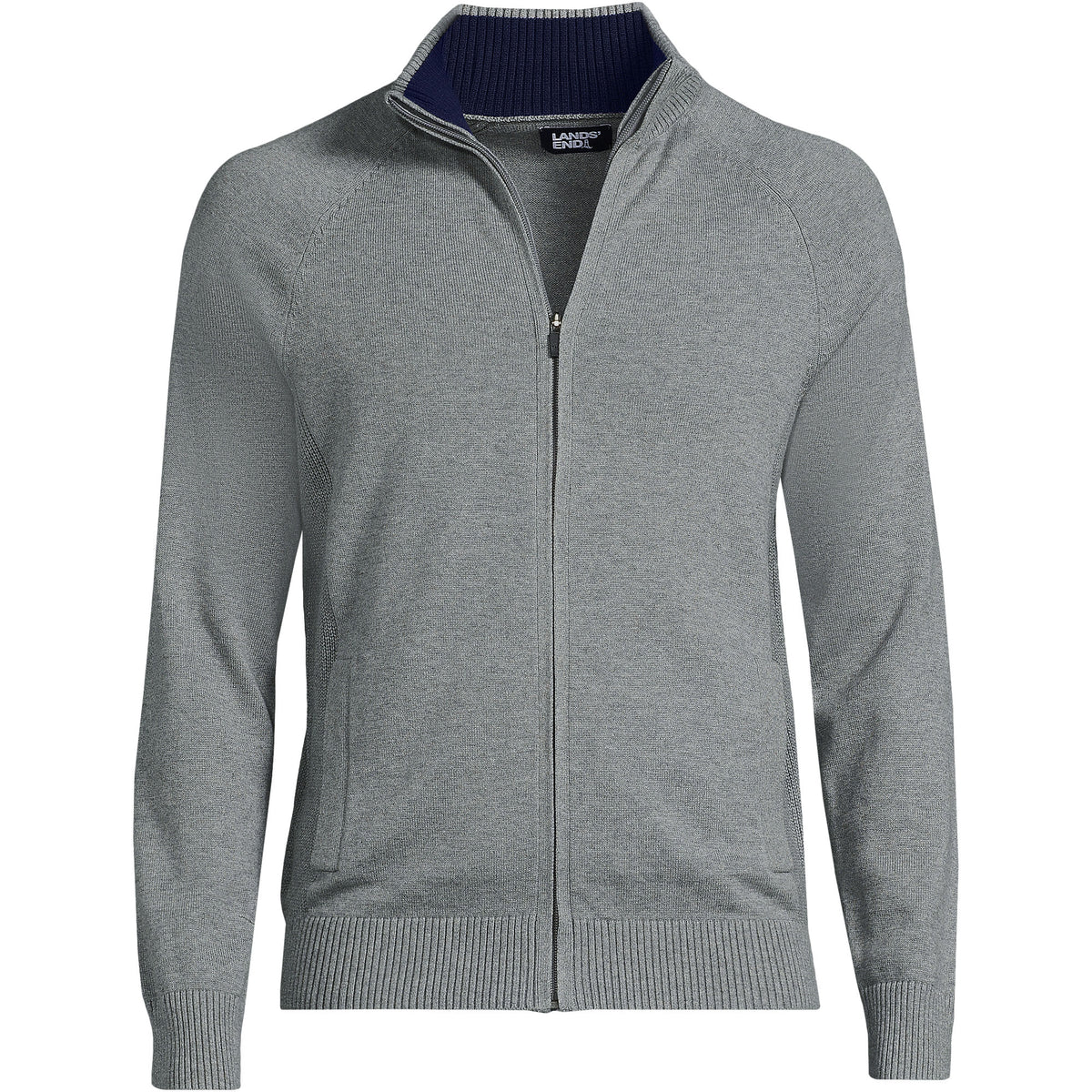School Uniform Unisex Cotton Modal Full Zip Sweater Jacket
