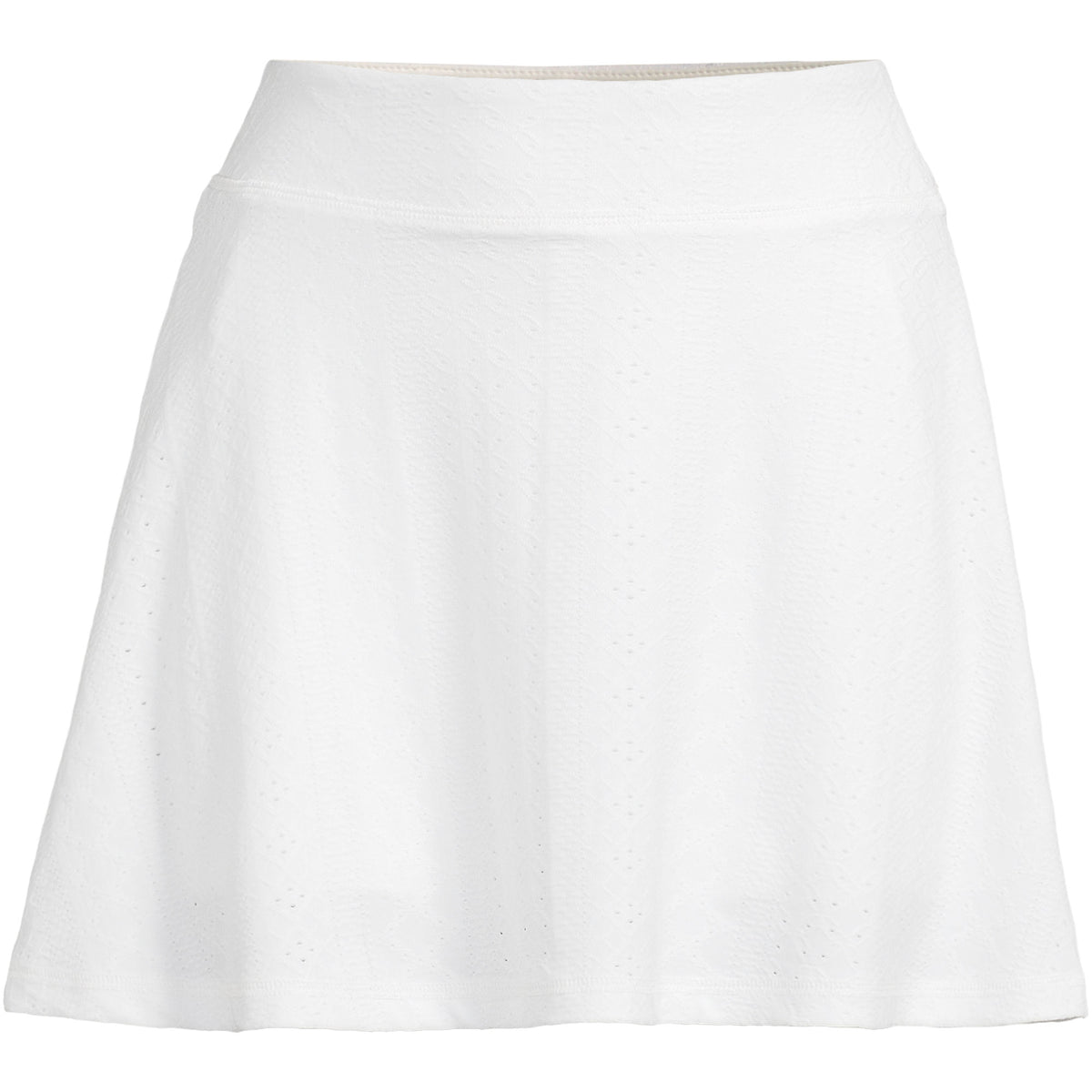 Women's Plus Size Active Eyelet Skater Skorts