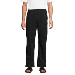 Men's Linen Cotton Elastic Waist Pant
