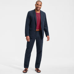 Men's Classic Fit Seersucker Polished Trouser