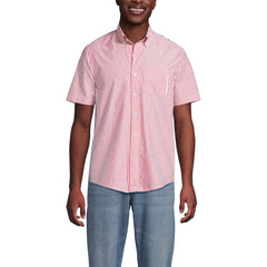 Men's Tall Short Sleeve Poplin Shirt