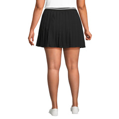 Women's Plus Size Active Woven Pleated Skorts