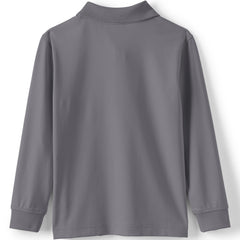 Kids Long Sleeve Rapid Dry Polo Shirt