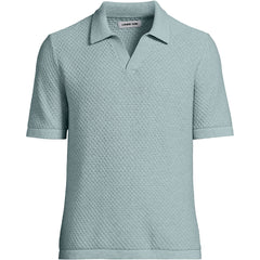 Men's Short Sleeve Johnny Collar Polo
