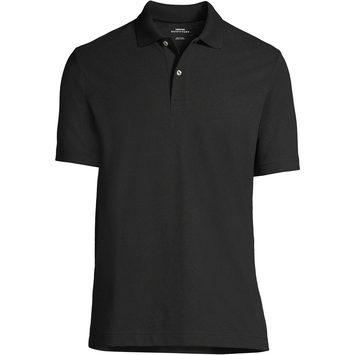 Men's Short Sleeve Basic Mesh Polo Shirt