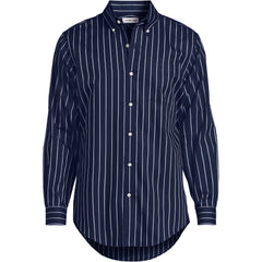 Men's Tall No Iron Supima Cotton Pinpoint Buttondown Collar Dress Shirt