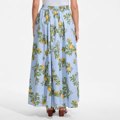 Women's Petite Poplin Godet Maxi Skirt - Set Bottom