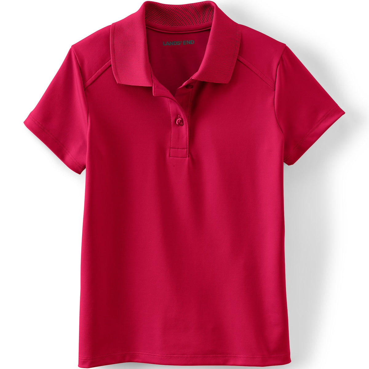 Girls Short Sleeve Feminine Fit Rapid Dry Polo Shirt