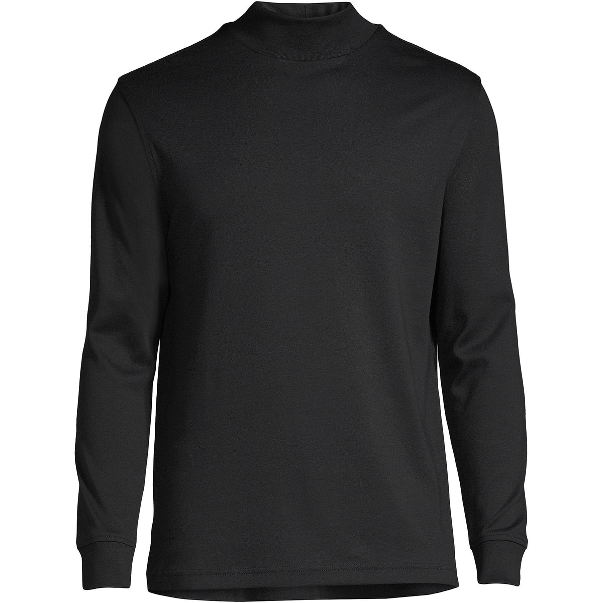 Men's Cotton Supima Mock Turtleneck