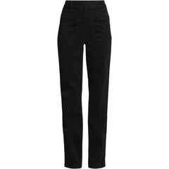 Women's Tall Corduroy High Rise Rail Straight Leg Pants