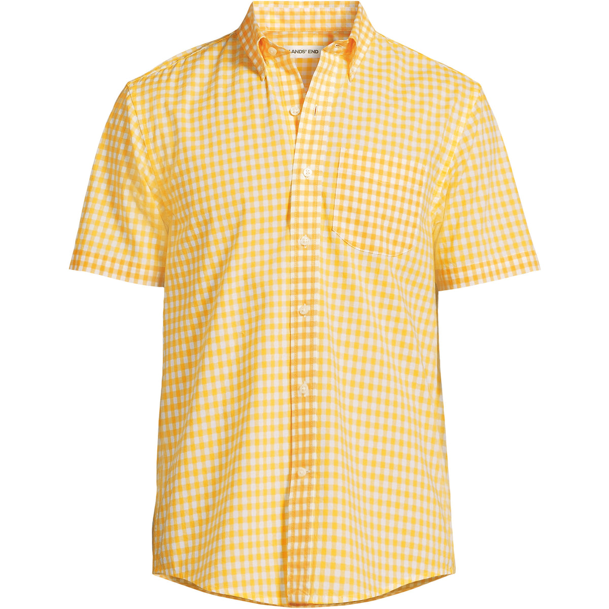 Men's Big Short Sleeve Poplin Shirt