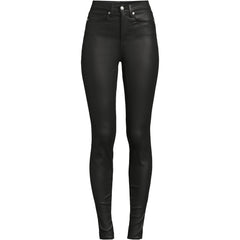 Women's Plus Size High Rise Coated Denim Skinny Jeans