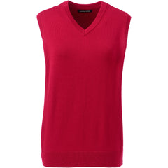 School Uniform Women's Cotton Modal Fine Gauge Sweater Vest