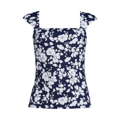 Women's DD-Cup Square Neck Underwire Tankini Top