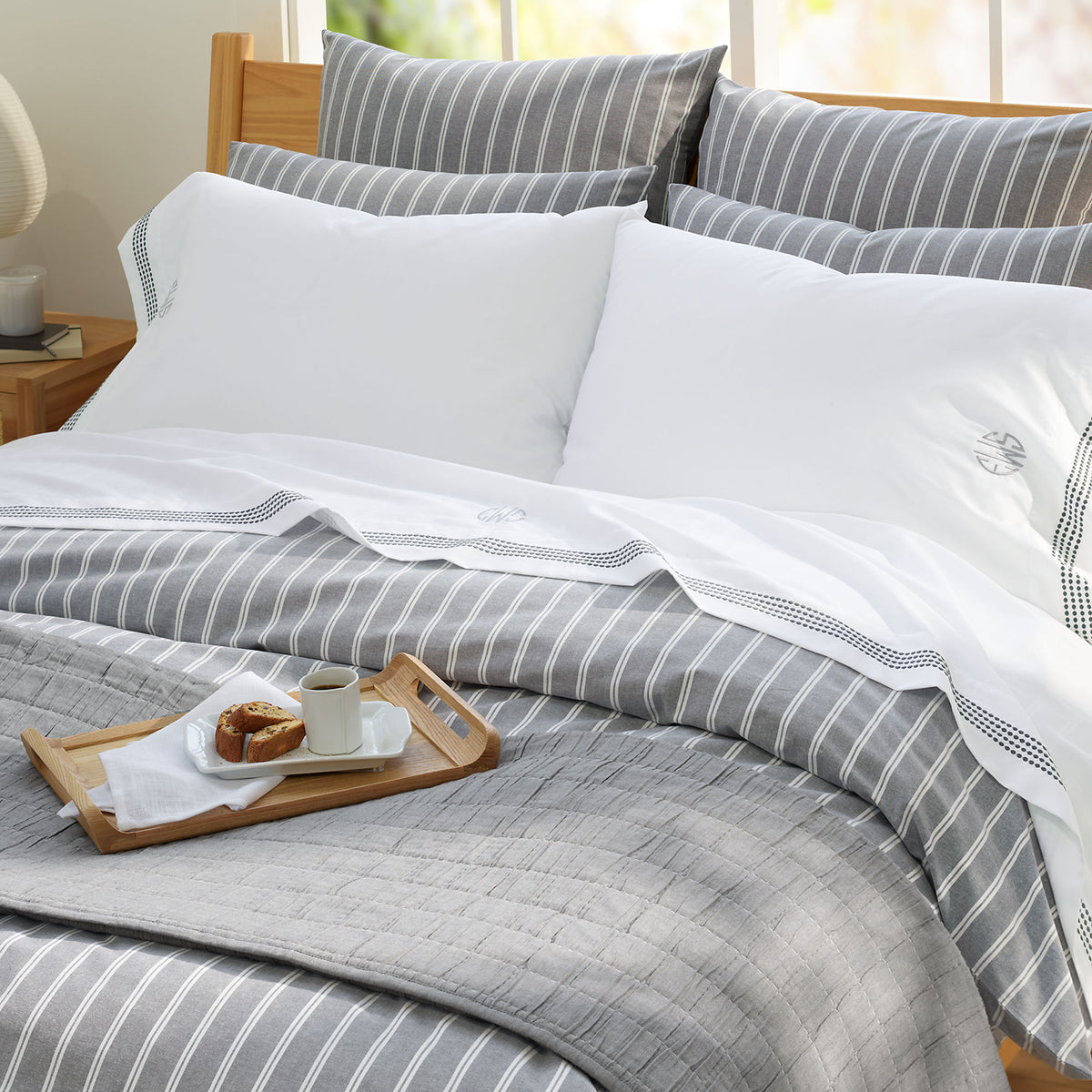 400 Thread Count Sateen Embroidered Sheets
