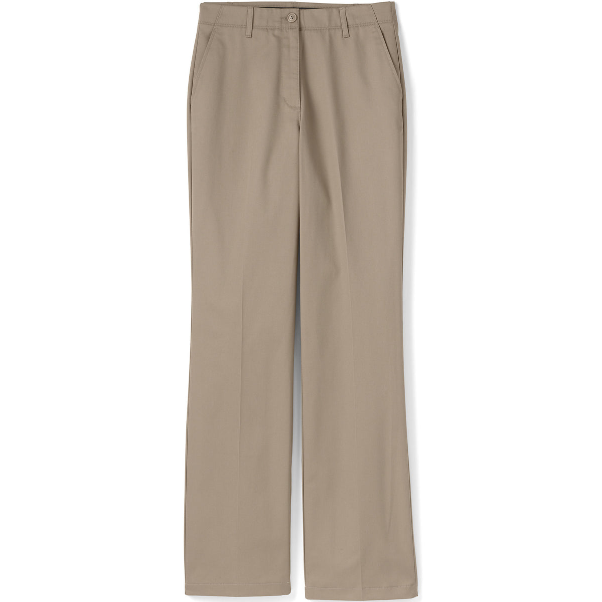 Women's Plus Size Straight Leg Chino Pants