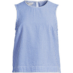 Women's Plus Size Seersucker Matchback Shell