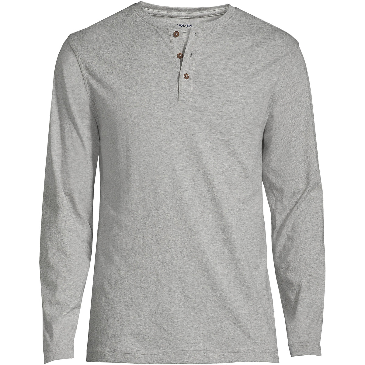 Men's Big Long Sleeve Cotton Supima Henley