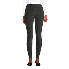 Women's Tall Sport Knit High Rise Corduroy Leggings