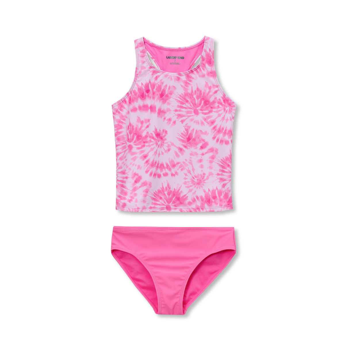Girls Chlorine Resistant Tankini Swim Set