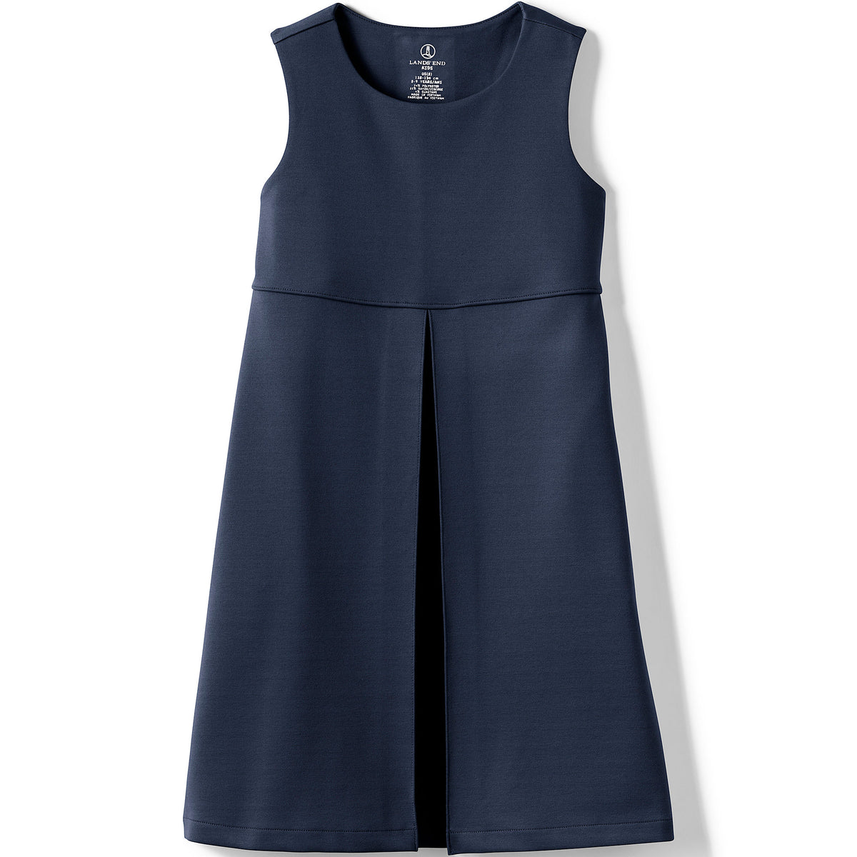 Girls Ponte Pleat Jumper Top of Knee