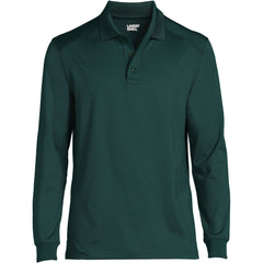 School Uniform Men's Long Sleeve Rapid Dry Polo Shirt