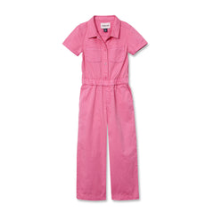 Girls Lightweight Denim Jumpsuit