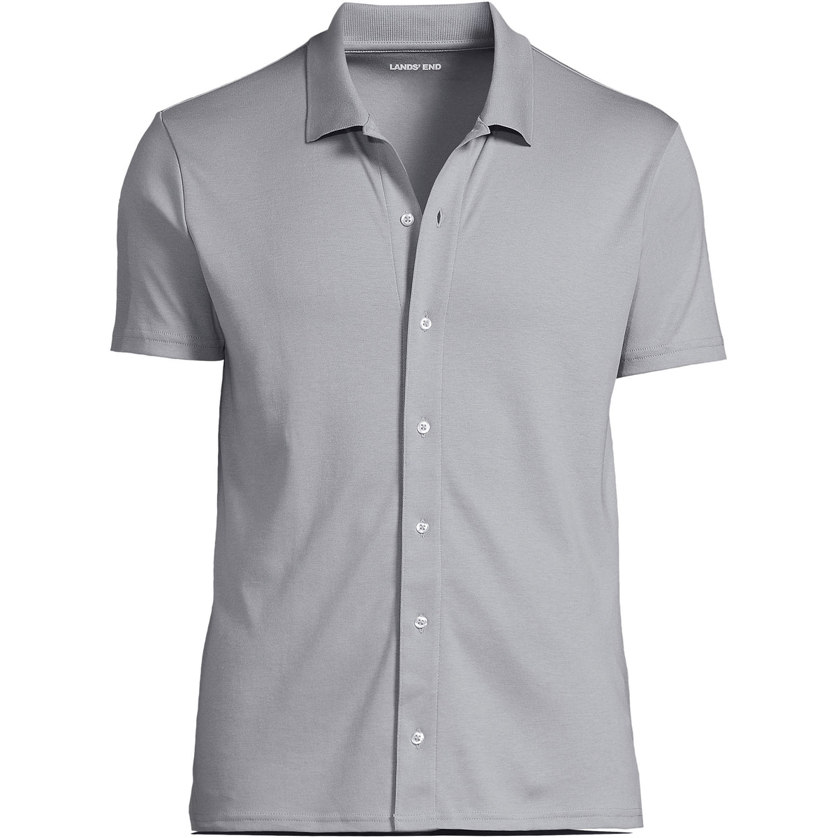 School Uniform Men's Supima Short Sleeve Button Front Shirt