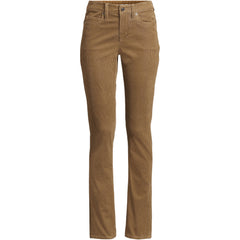 Women's Plus Size Mid Rise Straight Leg Corduroy Pants