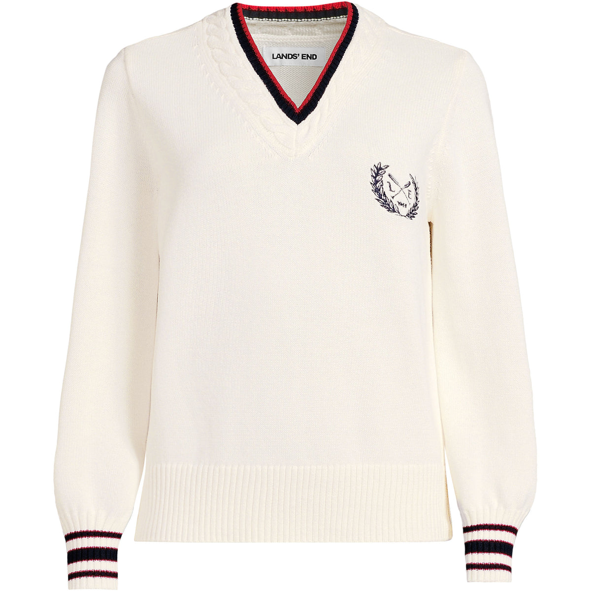 Women's Drifter Set in Sleeve Vneck Sweater