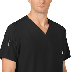 School Uniform Men's Big Wink W123 V-Neck Scrub Top