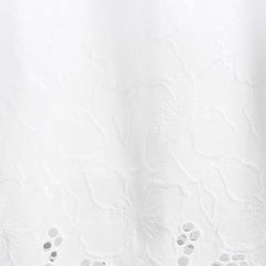 Women's Plus Size Voile Eyelet Maxi Skirt