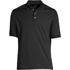 School Uniform Men's Tall Banded Cuff Short Sleeve Supima Cotton Polo Shirt