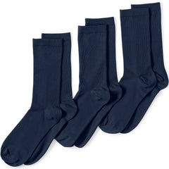 Women's 3-Pack Everyday Basic Crew Socks