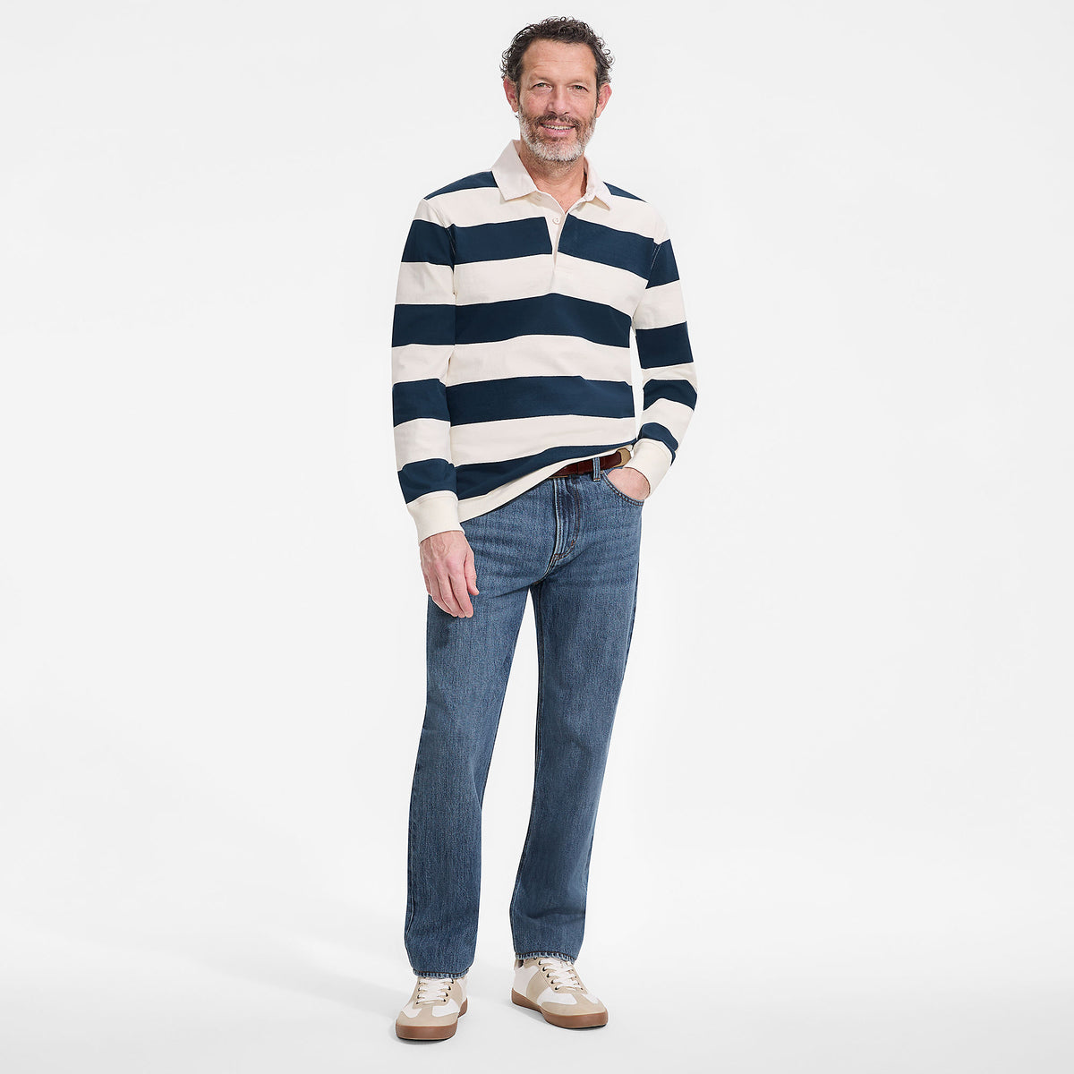 Men's Rigid Comfort Waist Easy Classic Fit Jean