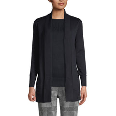 Women's Cotton Modal Shawl Collar Cardigan Sweater