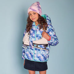 Girls FeatherFree TM Reversible Hooded Jacket