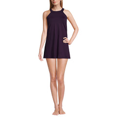 Women's High Neck Swim Dress Swimsuit