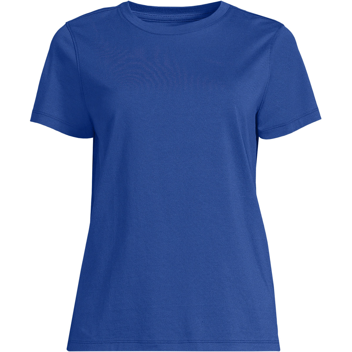 Women's Plus Supima Jersey Short Sleeve Relaxed Tee Shirt