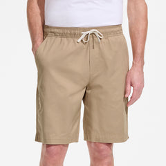 Men's Big 9" Lightweight Twill Pull On Deck Short