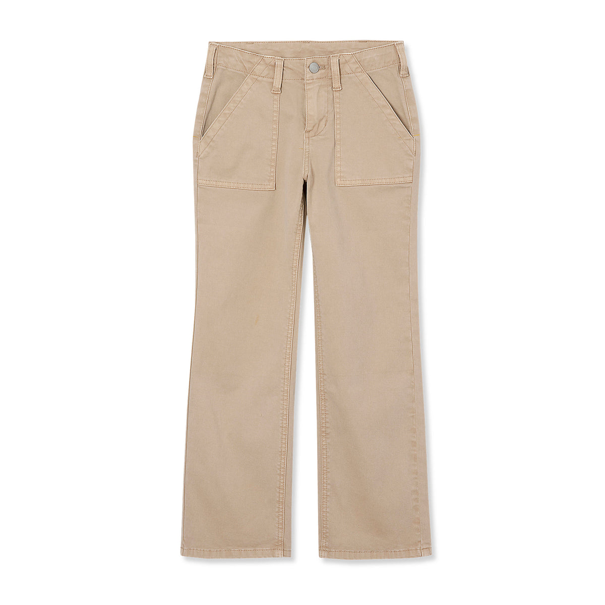 Girls Plus Woven Utility Pants