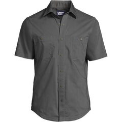 School Uniform Men's Ripstop Short Sleeve Utility Work Shirt