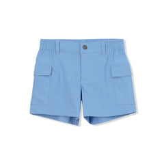 Girls Woven Utility Shorts