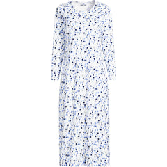 Women's Cotton Long Sleeve Midcalf Nightgown