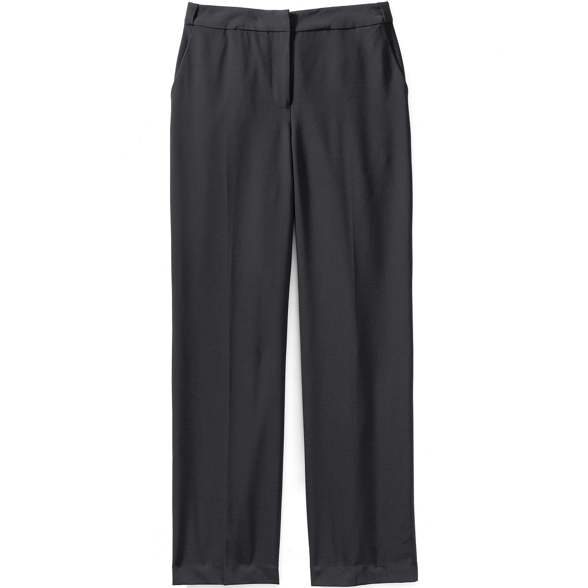 School Uniform Women's Plus Size Washable Wool Plain Comfort Trousers