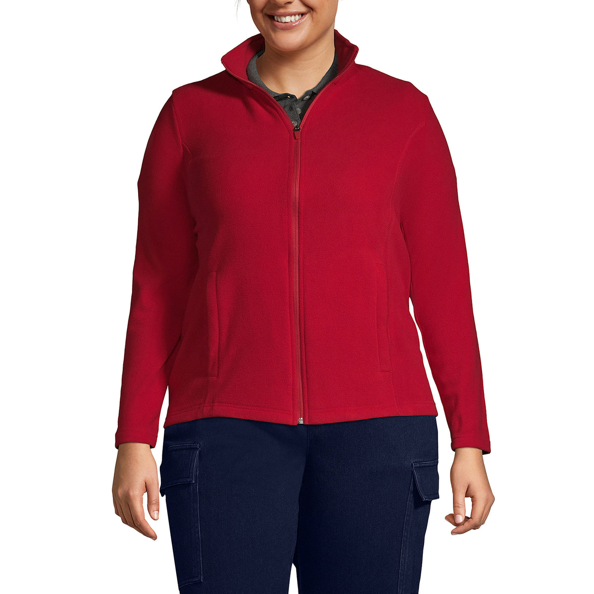 Women's Plus Size Thermacheck 100 Fleece Jacket